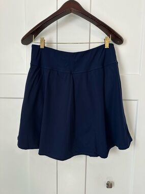 Women’s LL Bean Navy Bathing Suit Skirt with built in bottoms 18W